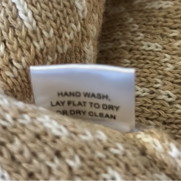 Burgess “The Jessica” Fringe Cashmere Cotton Bolero Cardigan Shrug in Sable - L - Picture 13 of 15